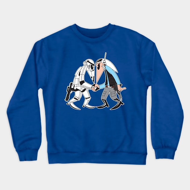 Eternal enemies Crewneck Sweatshirt by MatamorosGraphicDesign